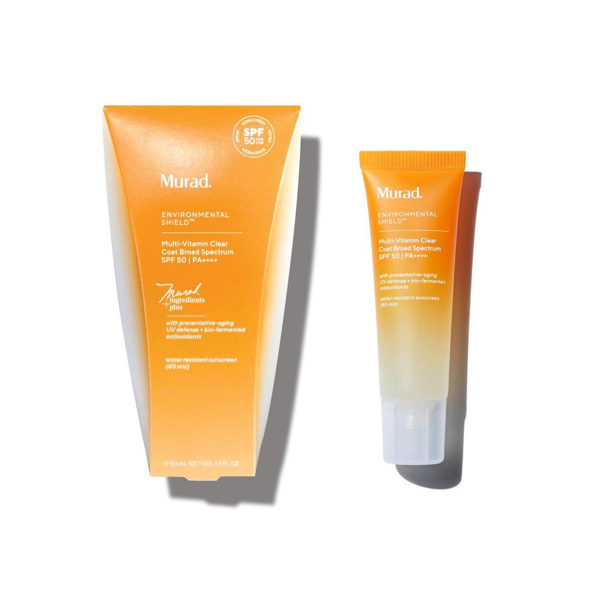 Murad Multi-Vitamin Clear Coat Sunscreen SPF 50 – Lightweight Broad-Spectrum SPF with Vitamins C-F, Bio-Fermented Clary Sage, and Chia Seed Nourishes Skin with No White Cast – 1.7 Fl Oz Avelisse