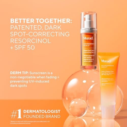 Murad Multi-Vitamin Clear Coat Sunscreen SPF 50 – Lightweight Broad-Spectrum SPF with Vitamins C-F, Bio-Fermented Clary Sage, and Chia Seed Nourishes Skin with No White Cast – 1.7 Fl Oz Avelisse