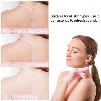 12 Pcs Exfoliating Bath Gloves – Deep Scrubbing Dead Skin Shower Gloves for Smooth, Radiant Skin – Body Scrubber for Men & Women