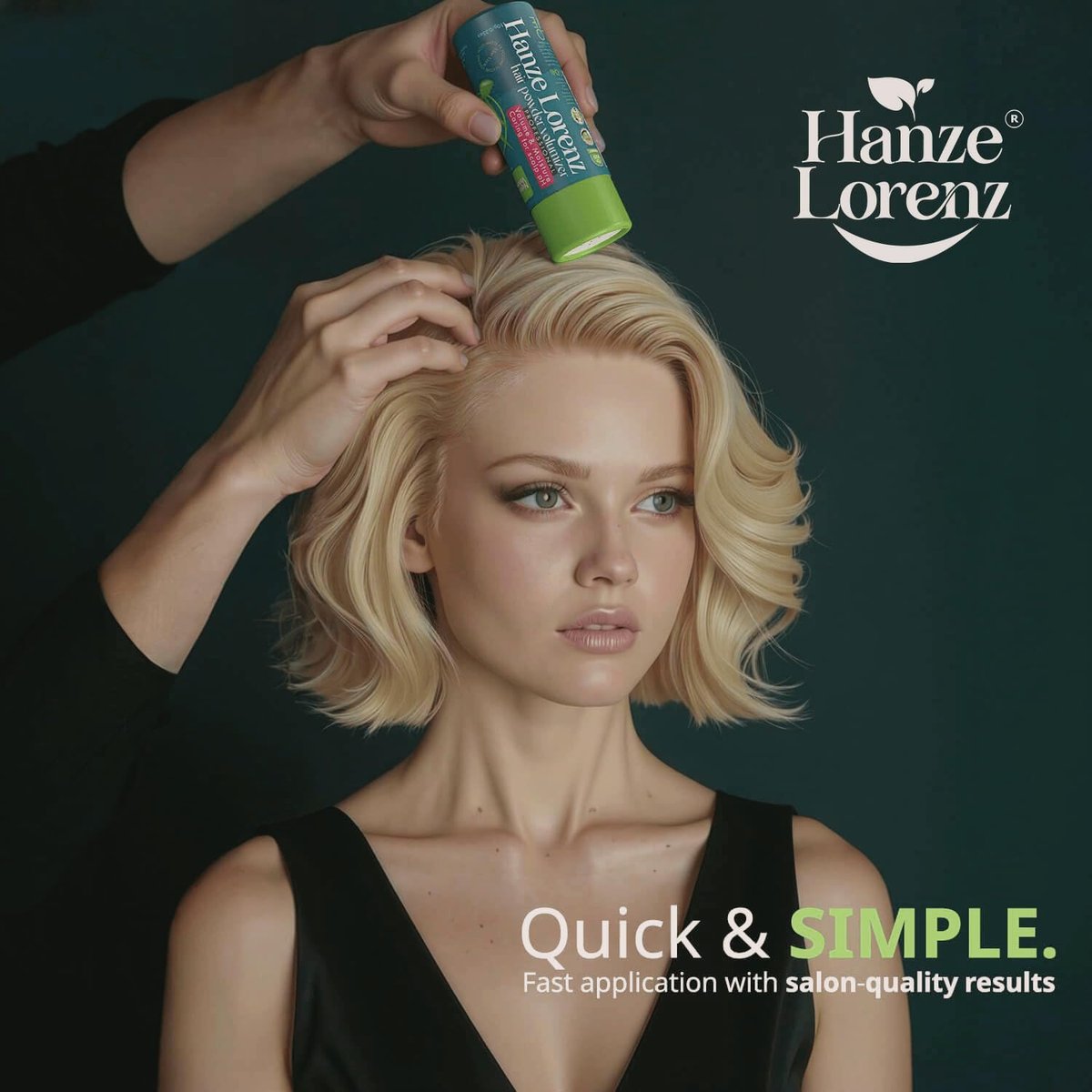 Hanze Lorenz Hair Texture Powder for Women – Volumizing Root Lifter & Teasing Powder for Fine Hair – Strong Hold Matte Finish – Sensitive Scalp Safe Unscented – 10g/0.35 oz - görsel 9