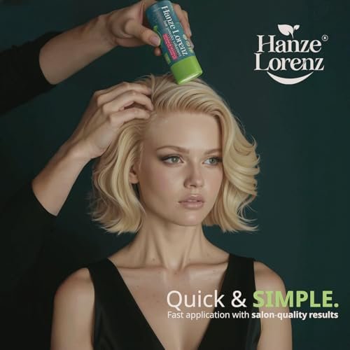 Hanze Lorenz Hair Texture Powder for Women – Volumizing Root Lifter & Teasing Powder for Fine Hair – Strong Hold Matte Finish – Sensitive Scalp Safe Unscented – 10g/0.35 oz - görsel 10