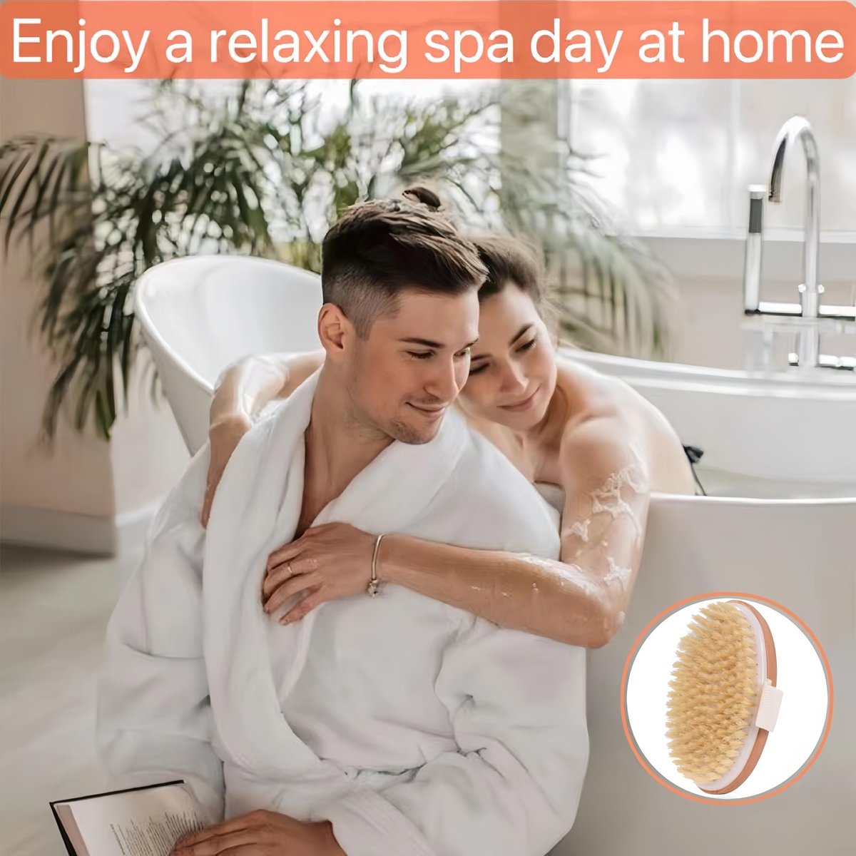 2 Pcs Dry Brushing Body Brush Set - Natural Bristle Exfoliating Scrubbers for Dead Skin, Cellulite, Lymphatic Drainage & Blood Circulation - görsel 13