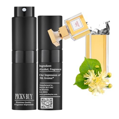 PICKN BUY Luxury Perfume for Women - 0.34 Fl Oz, Long-Lasting Eau de Parfum, Refillable Spray Bottle, Made in USA - görsel 2