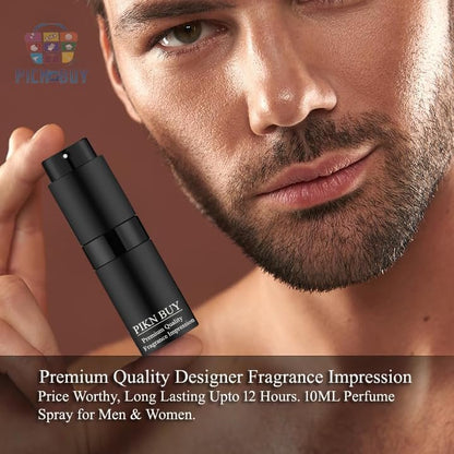 PICKN BUY Luxury Perfume for Women - 0.34 Fl Oz, Long-Lasting Eau de Parfum, Refillable Spray Bottle, Made in USA