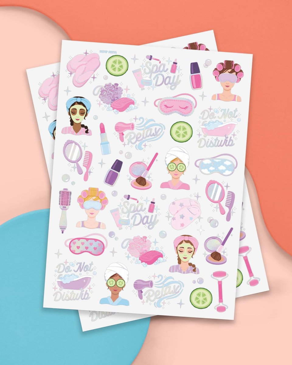 xo, Fetti Girls Spa Party Temporary Tattoos - 62 Styles | Slumber Party Birthday Supplies, Self Care Goodie Bag Favors, Cute Decorations, Easter Basket, Stocking Stuffer, Sleepover Accessory Activity - görsel 3