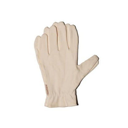 PAUME Overnight Hydration Gloves – 100% Organic Cotton Moisturizing Gloves for Dry, Cracked Hands (1 Pair, White) Avelisse
