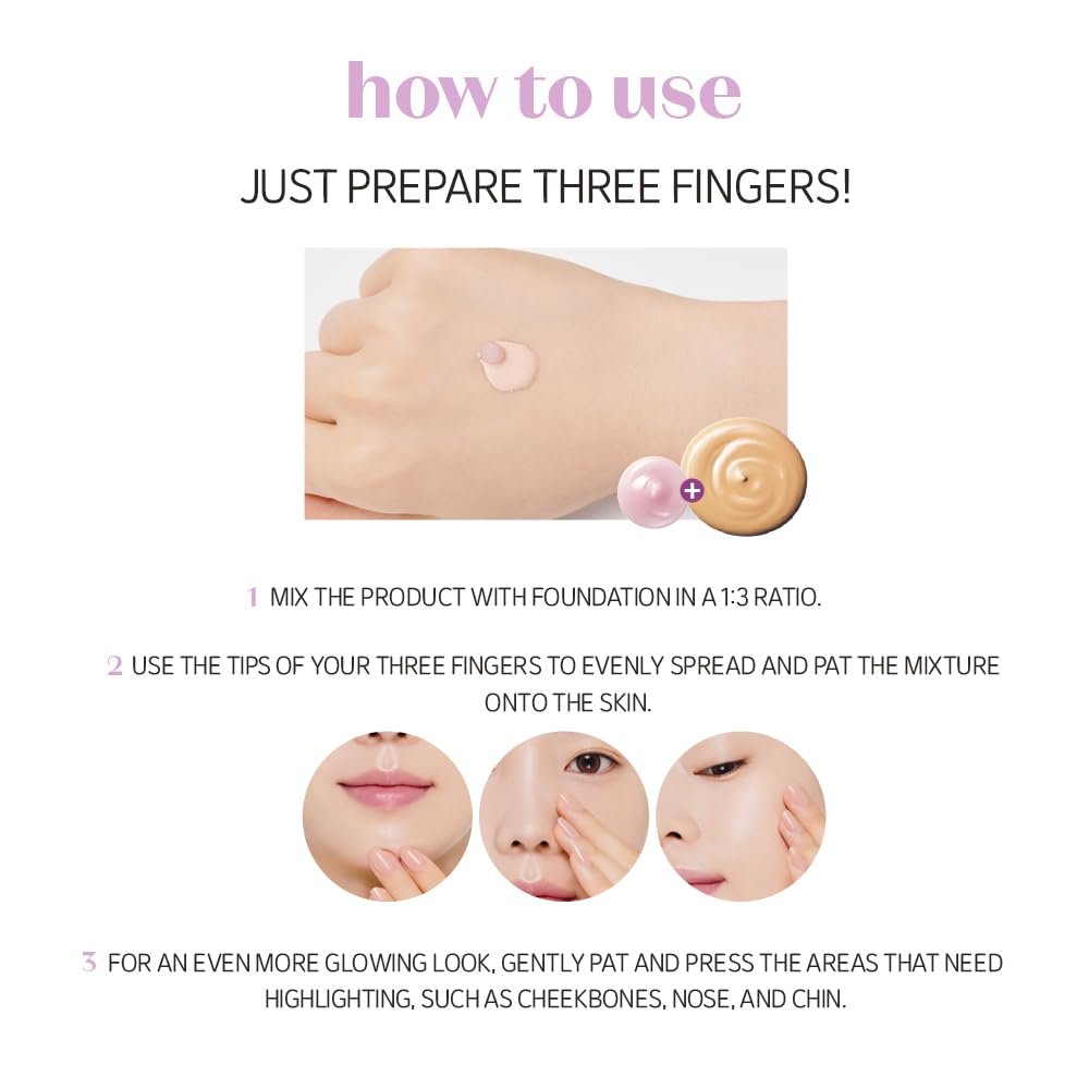 ETUDE Nymph Aura Volumer - Hydrating Radiant Face Primer for Glow & Shiny Makeup Base | Korean Kbeauty - görsel 13