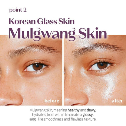 ETUDE Nymph Aura Volumer - Hydrating Radiant Face Primer for Glow & Shiny Makeup Base | Korean Kbeauty