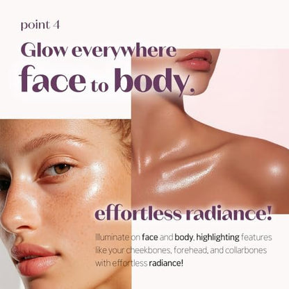ETUDE Nymph Aura Volumer - Hydrating Radiant Face Primer for Glow & Shiny Makeup Base | Korean Kbeauty