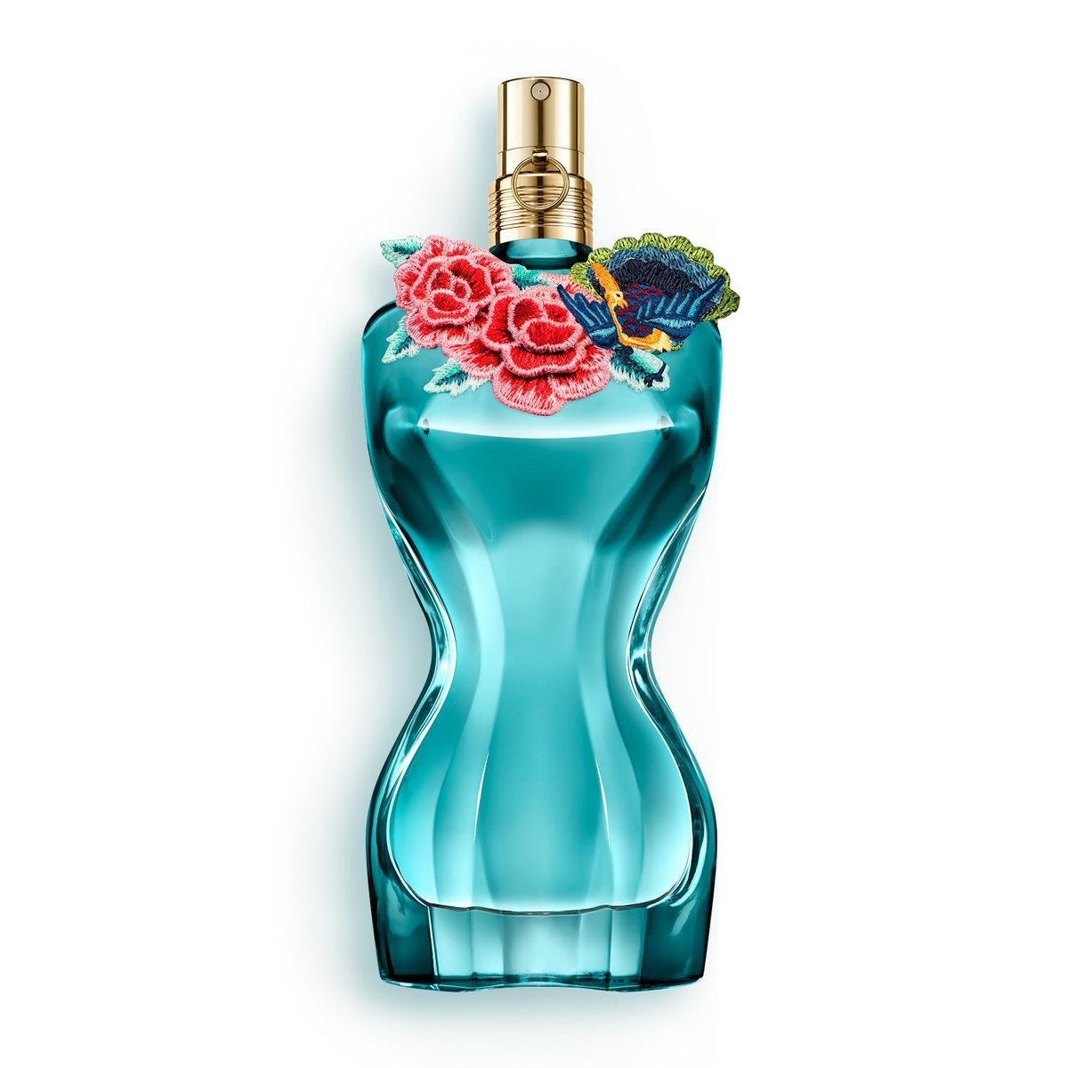 Jean Paul Gaultier La Belle Paradise Garden Eau de Parfum for Women - Long Lasting Floral Amber Perfume with Blue Water Lily, Iris & Vanilla, 3.4 oz Avelisse