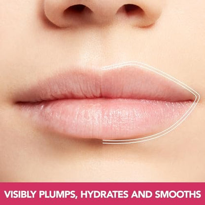 BUXOM Power-Full Plumping Lip Balm – Intense Lip Repair Butter for Hydrated, Fuller Lips (Clear) Avelisse