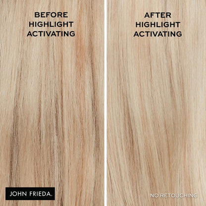 John Frieda Sheer Blonde Highlight Activating Shampoo, Brightening Shampoo for Blonde Hair, Maintains and Enhances Color, Removes Dulling Residue and Instantly Brightens Hair, 8.45 Oz, Pack of 2