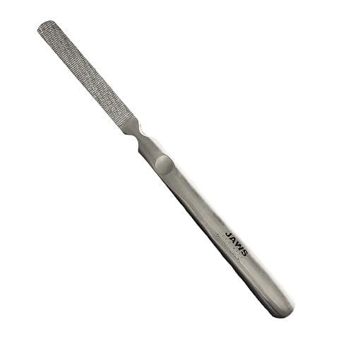 Jaws Podiatry Callus Grater – Surgical Grade Stainless Steel Foot File for Efficient Callus Removal, Ergonomic Handle, Easy to Clean Avelisse