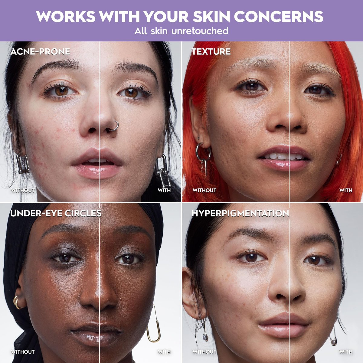 Urban Decay Face Bond Self-Setting Waterproof Foundation - Shade 35 (Deep Warm Neutral) - Medium Coverage, Natural Matte Finish, 3% Niacinamide Serum - görsel 9