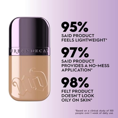 Urban Decay Face Bond Self-Setting Waterproof Foundation - Shade 35 (Deep Warm Neutral) - Medium Coverage, Natural Matte Finish, 3% Niacinamide Serum - görsel 12