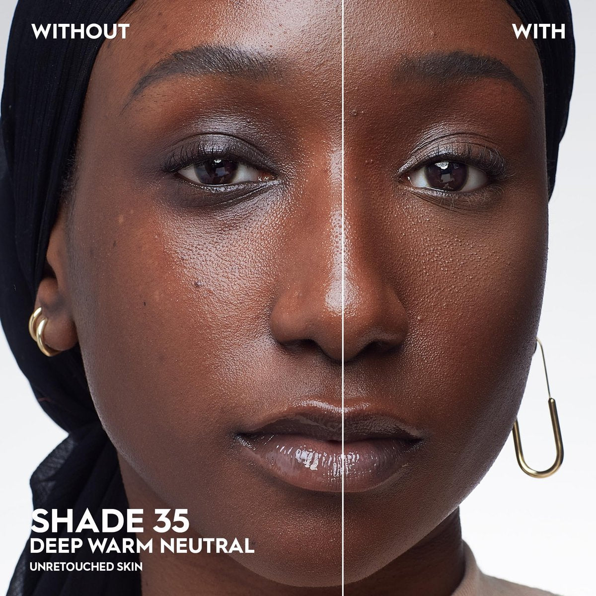 Urban Decay Face Bond Self-Setting Waterproof Foundation - Shade 35 (Deep Warm Neutral) - Medium Coverage, Natural Matte Finish, 3% Niacinamide Serum - görsel 3