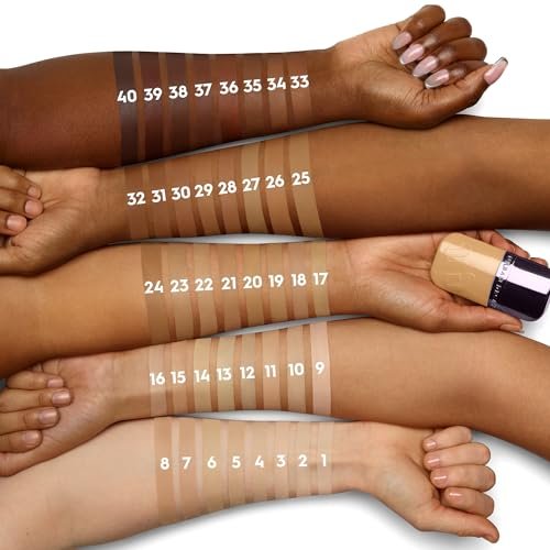 Urban Decay Face Bond Self-Setting Waterproof Foundation - Shade 35 (Deep Warm Neutral) - Medium Coverage, Natural Matte Finish, 3% Niacinamide Serum - görsel 8