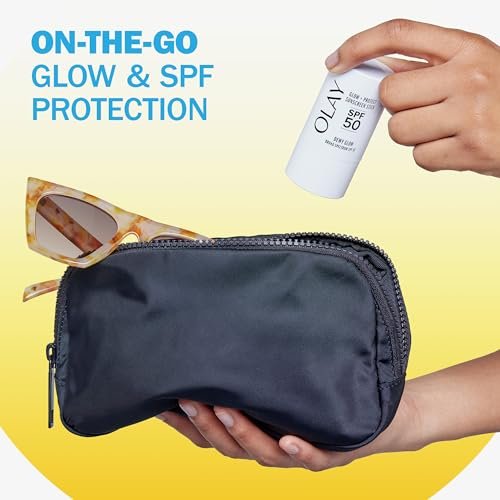 Olay Glow & Protect SPF 50 Face Sunscreen Stick - Fragrance Free, Dewy Finish, 0.5 OZ (14 G) Avelisse