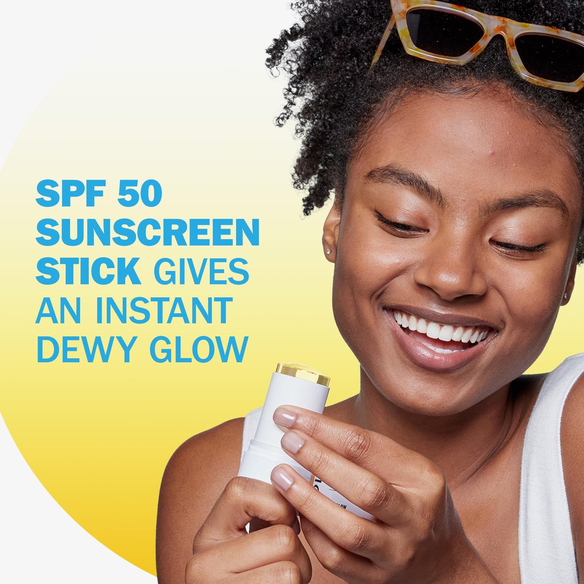 Olay Glow & Protect SPF 50 Face Sunscreen Stick - Fragrance Free, Dewy Finish, 0.5 OZ (14 G) Avelisse
