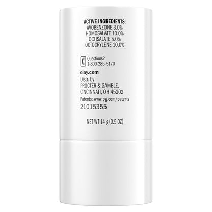 Olay Glow & Protect SPF 50 Face Sunscreen Stick - Fragrance Free, Dewy Finish, 0.5 OZ (14 G) Avelisse