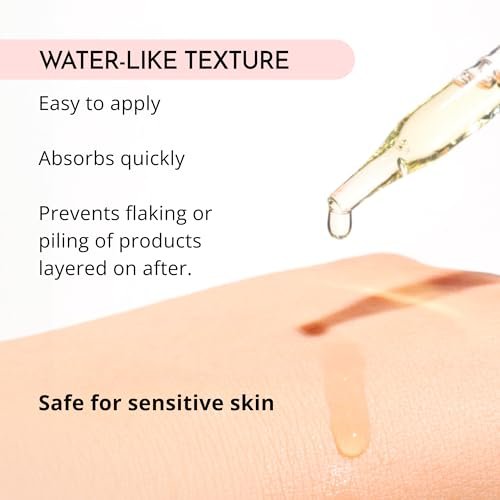 MAELOVE Glow Maker Vitamin C Serum with Vitamin E, Ferulic Acid & Hyaluronic Acid – Award-Winning Brightening & Hydrating Facial Serum, Unscented, 1 fl oz Avelisse
