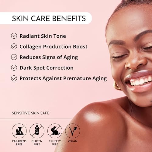 MAELOVE Glow Maker Vitamin C Serum with Vitamin E, Ferulic Acid & Hyaluronic Acid – Award-Winning Brightening & Hydrating Facial Serum, Unscented, 1 fl oz Avelisse