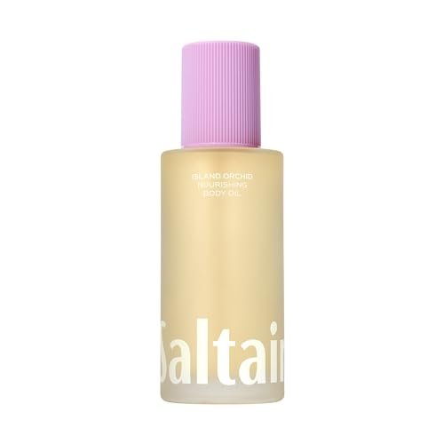 Saltair Body Oil – Silky After Shower and Bath Dry Oil – Non-Greasy Moisturizer for Dry Skin – Island Orchid Scent, 4oz Avelisse
