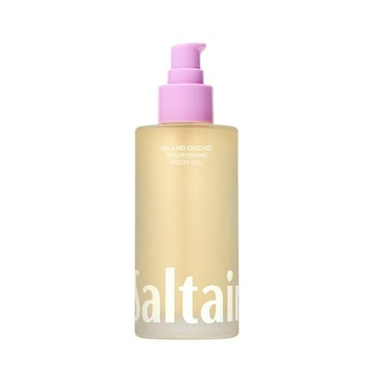 Saltair Body Oil – Silky After Shower and Bath Dry Oil – Non-Greasy Moisturizer for Dry Skin – Island Orchid Scent, 4oz Avelisse