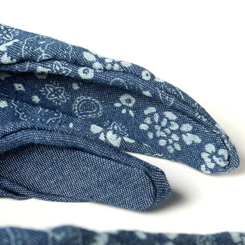 Cuizhiyu 3-Pack Denim Knot Headbands for Women – Blue Knotted Wide Non-Slip Hairbands, Fabric Headbands Avelisse