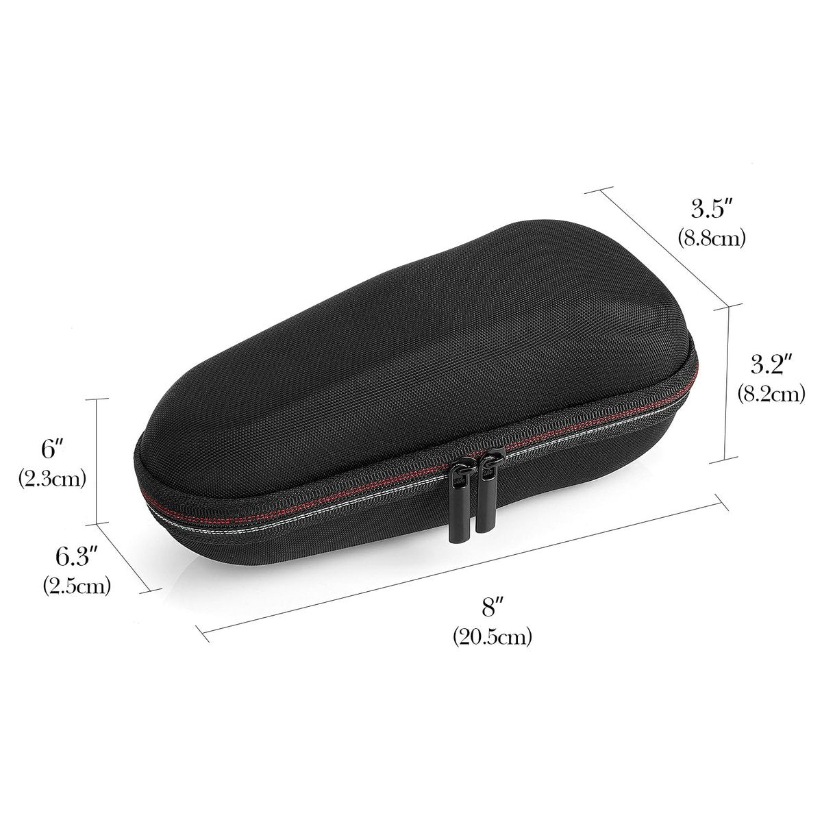 Linkidea Electric Shaver Travel Case - Hard Shell Protective Storage Box Compatible with Philips Norelco 7000, 3000 Series, Braun Series 3, 7, 9, Black - görsel 11