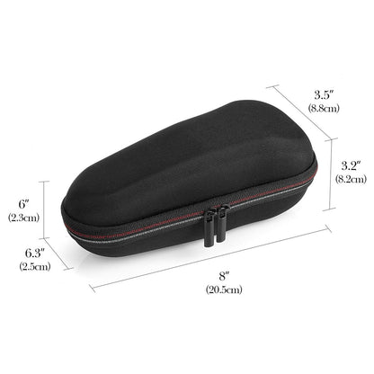 Linkidea Electric Shaver Travel Case - Hard Shell Protective Storage Box Compatible with Philips Norelco 7000, 3000 Series, Braun Series 3, 7, 9, Black