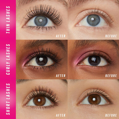 Maybelline Lash Sensational Firework Waterproof Mascara – Lengthening & Volumizing, Very Black, 0.29 Fl Oz Avelisse