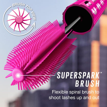 Maybelline Lash Sensational Firework Waterproof Mascara – Lengthening & Volumizing, Very Black, 0.29 Fl Oz Avelisse