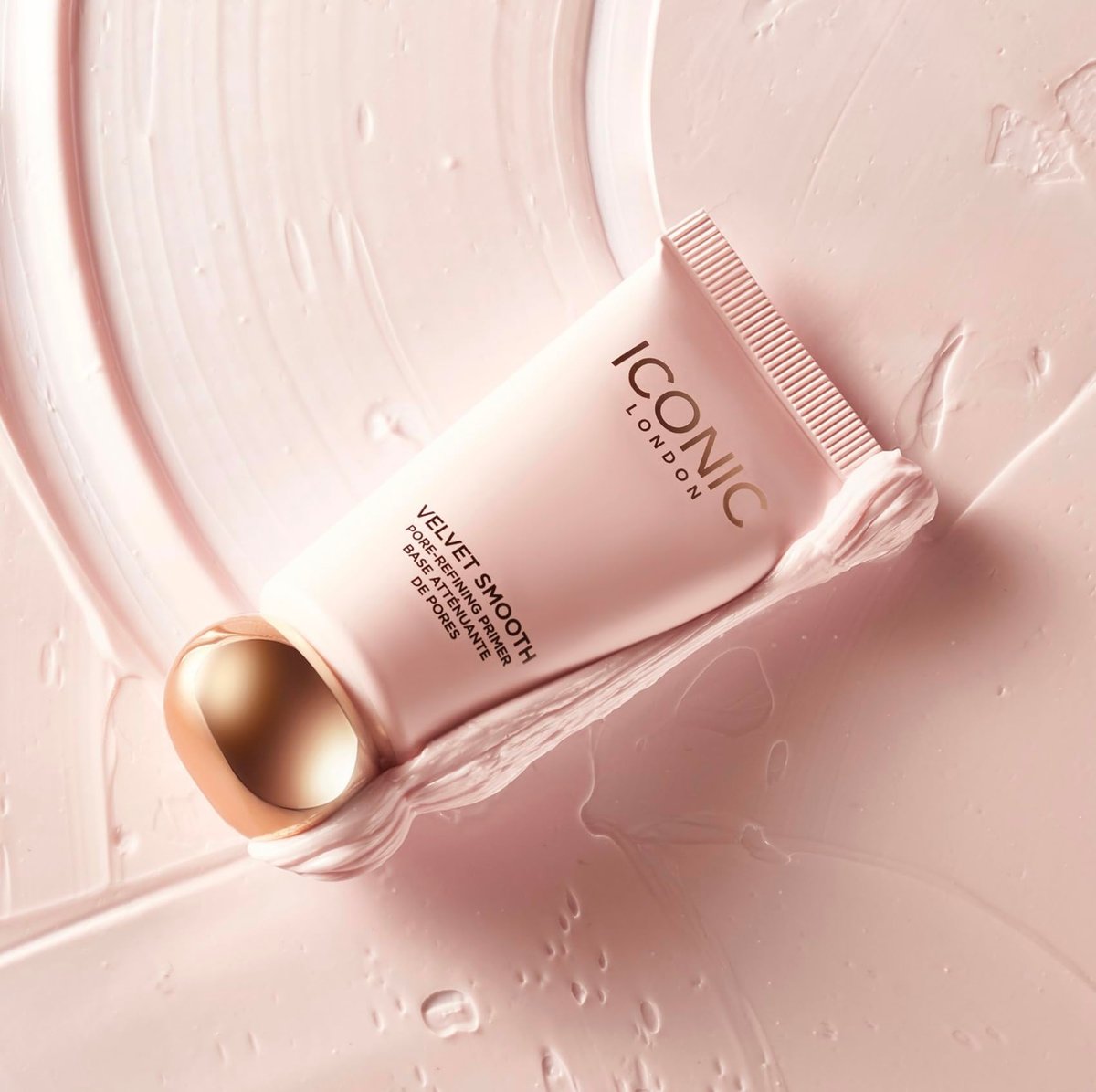 ICONIC LONDON Velvet Smooth Pore-Refining Primer - Whipped, Balmy Primer for Diffusing Pores - Cruelty-Free & Vegan Makeup, 1.01 Fl Oz Avelisse