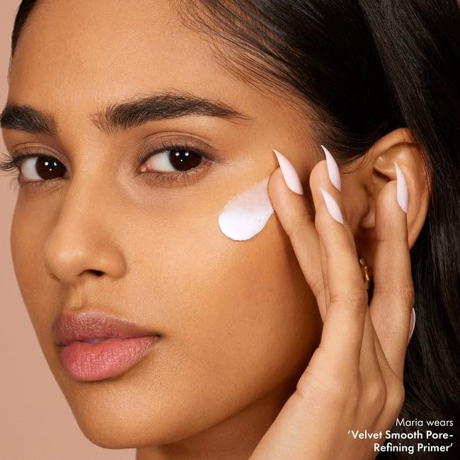 ICONIC LONDON Velvet Smooth Pore-Refining Primer - Whipped, Balmy Primer for Diffusing Pores - Cruelty-Free & Vegan Makeup, 1.01 Fl Oz Avelisse