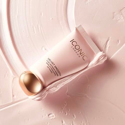 ICONIC LONDON Velvet Smooth Pore-Refining Primer - Whipped, Balmy Primer for Diffusing Pores - Cruelty-Free & Vegan Makeup, 1.01 Fl Oz Avelisse