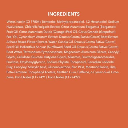 APRILSKIN Carrotene IPMP 3-Min Quick Dry Pore Caring Clay Mask – Kaolin & Zinc PCA for Pore Reduction & Sebum Control, Cooling Effect, Vegan, Gentle Exfoliation, Korean Skin Care, 100g Avelisse