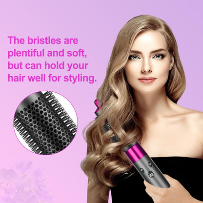 PUREGUST Round Brush Attachment for Dyson Airwrap - Oval Volumizing Brush in Rose (Small) Avelisse