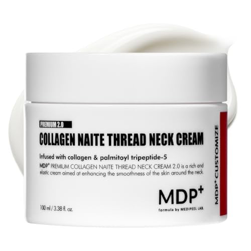 MDP+ Premium Collagen Naite Thread Neck Cream 2.0 – Anti-Aging Firming Moisturizer for Neck & Décolleté, 3.38 oz Avelisse