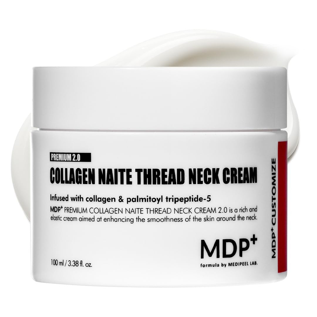 MDP+ Premium Collagen Naite Thread Neck Cream 2.0 – Anti-Aging Firming Moisturizer for Neck & Décolleté, 3.38 oz Avelisse