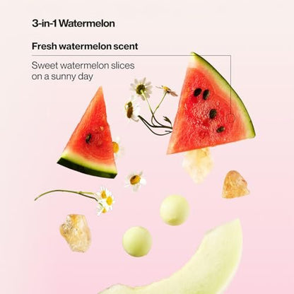 Suave Kids 3-in-1 Shampoo, Conditioner & Body Wash Watermelon Wonder 2-Pack + Detangler Spray Silly Apple - Tear Free, Dermatologist Tested Avelisse
