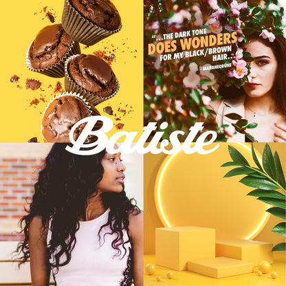 Batiste Dark Dry Shampoo 3-Pack – Waterless Hair Refresher for Dark Hair (3.81 oz Total) Avelisse