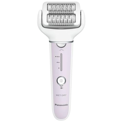 Panasonic Epilator with Gentle Cap, Electric Hair Remover for Home, 3 Speed Settings, Wet Dry, Washable - ES-EY30 Avelisse