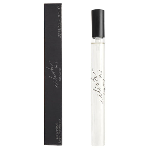 Billie Eilish No. 2 Eau de Parfum for Women – Woody & Floral Fragrance with Apple Blossom, Wild Poppy & Palo Santo (0.33 Fl Oz Travel Size)