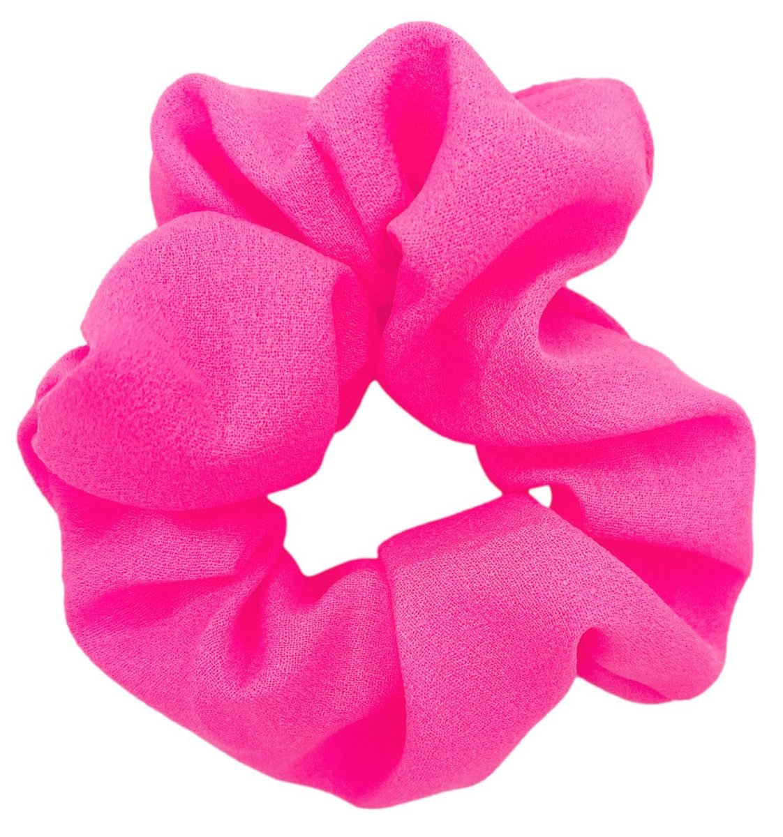 Neon Scrunchies for Hair 80s - 5 Pack Bright Elastic Hair Ties for Ponytails, Neon Party Outfits, Workout & Costume Accessories - görsel 2