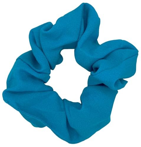 Neon Scrunchies for Hair 80s - 5 Pack Bright Elastic Hair Ties for Ponytails, Neon Party Outfits, Workout & Costume Accessories - görsel 5