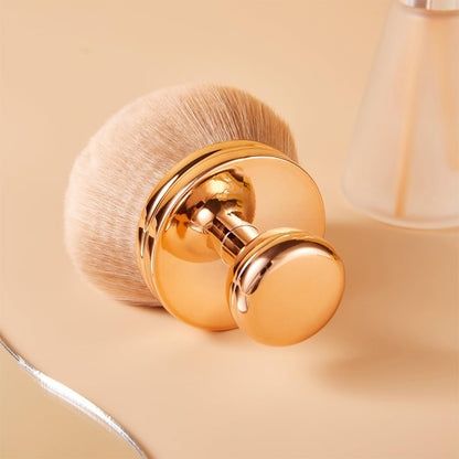 COSHINE Extra Large Rose Gold Self Tanning Blend Brush – 3 Inch Professional Kabuki Brush for Face and Body
