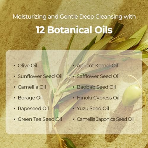 AVCA Jumbo Size Blackhead Remover Cleansing Oil 10.14 fl oz (300ml) – K-Beauty Pore Care Cleanser with PHA, Dissolves Makeup & Sebum, Gentle Exfoliating Oil Cleanser for Oily & Normal Skin Avelisse