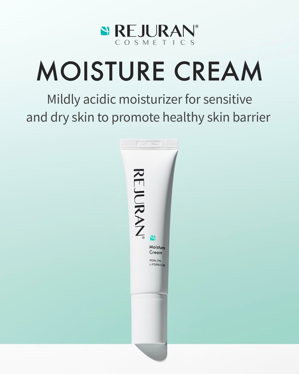 REJURAN Moisture Cream with c-PDRN - Daily Face Moisturizer for Long-Lasting Hydration and Skin Barrier Support, 2.11 oz Avelisse