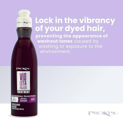 Prokpil Reddish Violet Color Depositing Treatment - Nuance 10.1oz (300ml) | Violeta Rojizo Matizante Avelisse